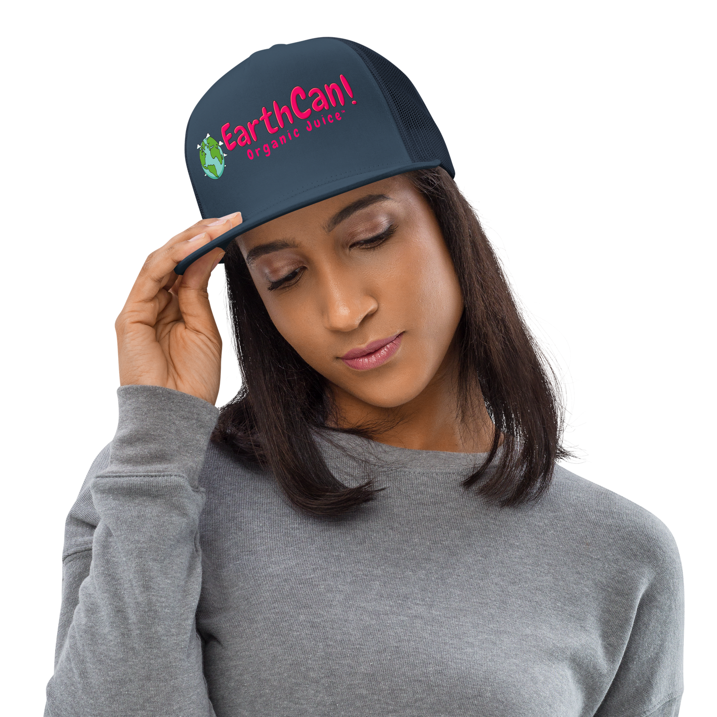 EarthCan! Logo Youth or Adult Unisex Snapback Hat