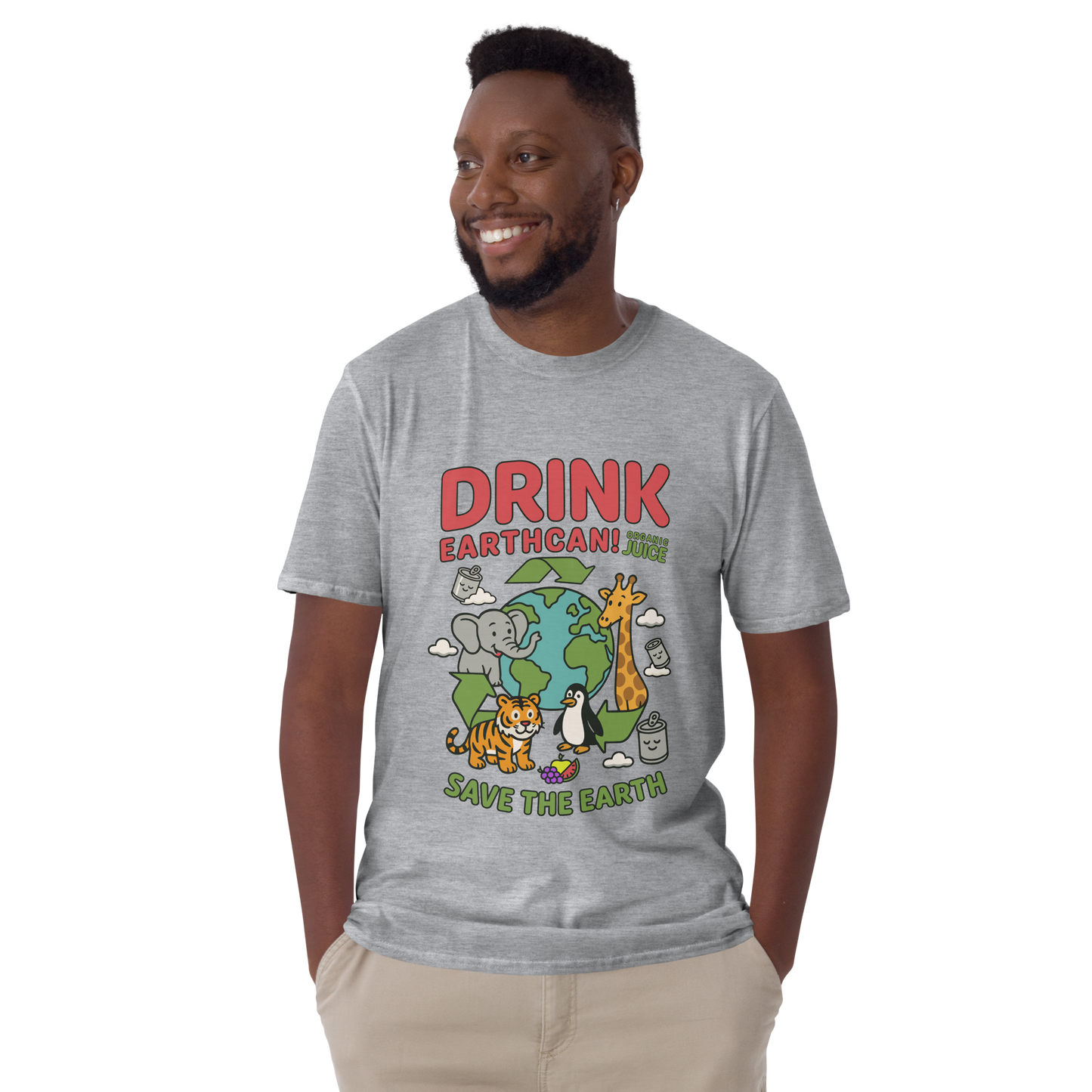 Save The Earth. Drink EarthCan! Youth or Adult Unisex T-Shirt