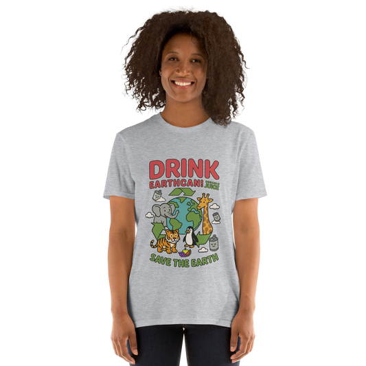 Save The Earth. Drink EarthCan! Youth or Adult Unisex T-Shirt