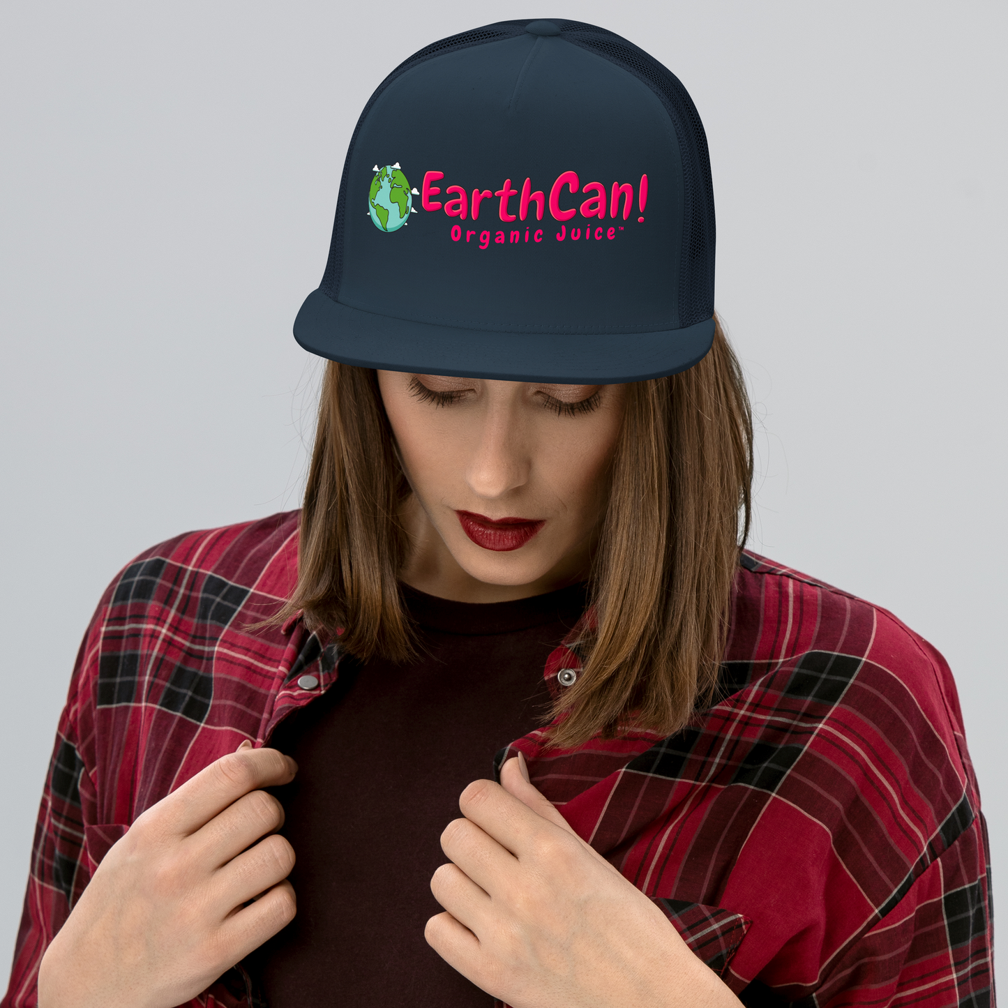 EarthCan! Logo Youth or Adult Unisex Snapback Hat