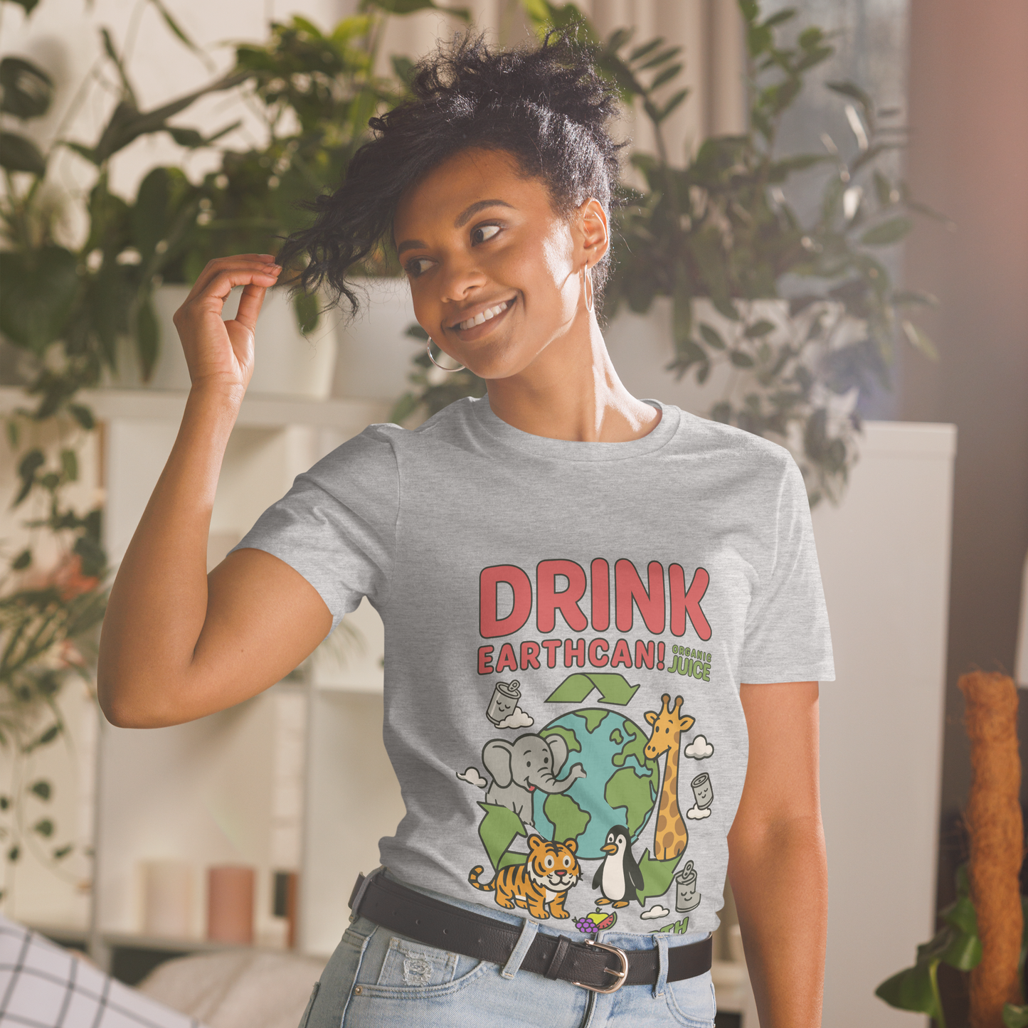 Save The Earth. Drink EarthCan! Youth or Adult Unisex T-Shirt