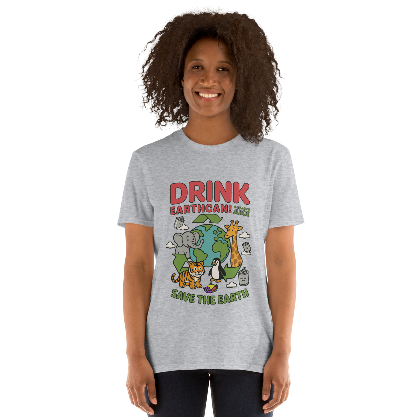 Save The Earth. Drink EarthCan! Youth or Adult Unisex T-Shirt